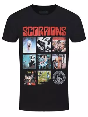 Buy Scorpions Remastered Mens Black T-Shirt-Small (36  - 38 ) • 16.99£