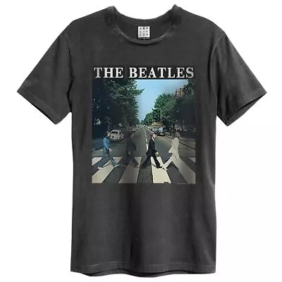 Buy Amplified The Beatles Abbey Road Charcoal Cotton T-shirt • 18.36£