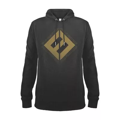 Buy Amplified Unisex Adult Concrete & Gold Foo Fighters Hoodie GD721 • 58.59£