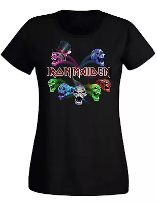 Buy Ladies Iron Maiden Legacy Of The Beast Live Official Tee T-Shirt Womens Girls • 18.27£