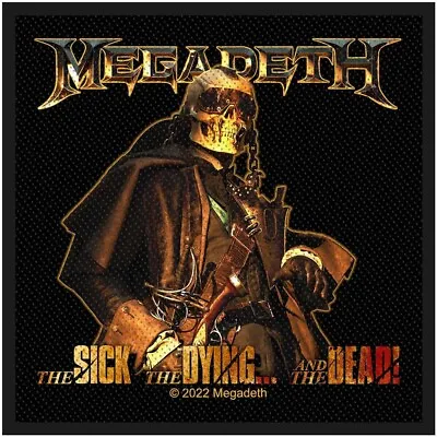 Buy MEGADETH Patch: The Sick, The Dying And The Dead: Album Vic Official Merch £pb • 4.25£