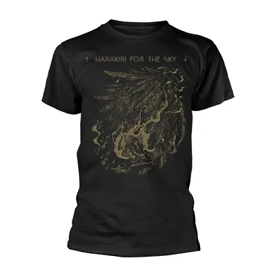 Buy HARAKIRI FOR THE SKY - ARSON GOLD BLACK T-Shirt Small • 17.13£