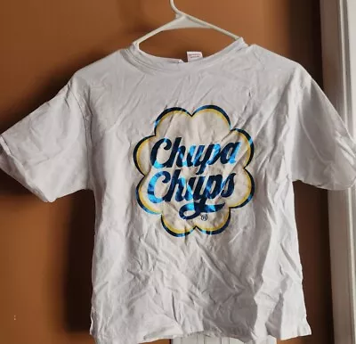 Buy White Chupa Chups Tshirt.  Size 11-12 • 12.59£