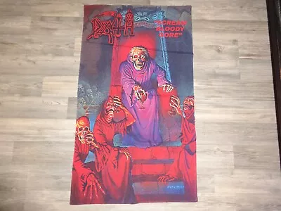 Buy Death Flag Flagge Horror Death Metal Pestilence Obscura Gruesome Mantas • 21.59£