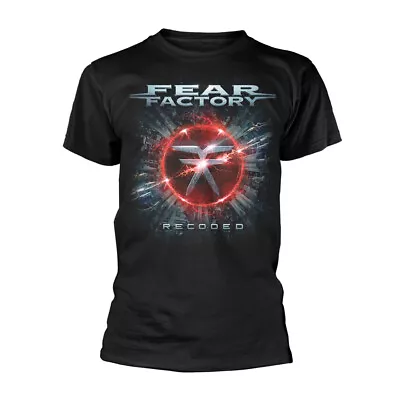 Buy Fear Factory Recoded Black T-Shirt NEW OFFICIAL • 17.79£