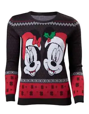 Buy DIFUZED Disney - Mickey & Minnie Christmas Women's Sweatshirt • 19.99£