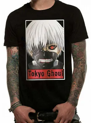 Buy Official TOKYO GHOUL Mask Of Madness Anime Unisex T-Shirt Size Large BNWT Black • 9.99£
