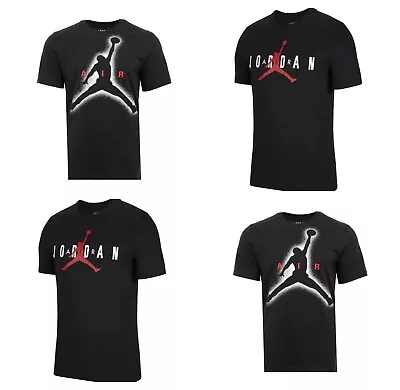 Buy Nike Air Jordan T-Shirt  Mens Short Sleeve T Shirts Athletic Cotton Casual Tee • 15.99£