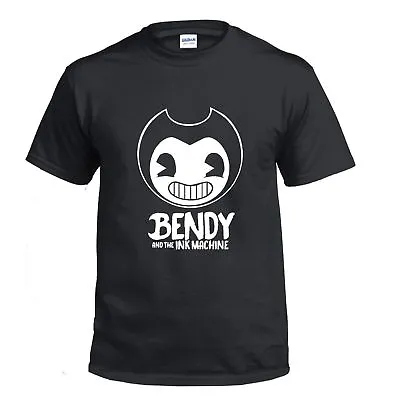 Buy Bendy And The Ink Machine Animation Horror Game Inspired Kids Adult T-Shirts • 13.48£