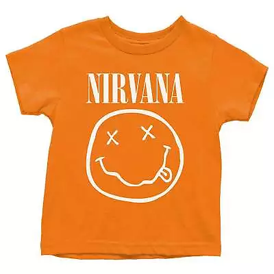 Buy Nirvana Toddler White Grunge Smile T Shirt • 13.95£