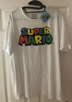 Buy Nintendo Super Mario - Mario T-Shirt Size XL New With Tags • 9.99£