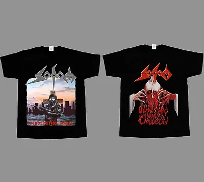 Buy SODOM PERSECUTION MANIA Obsessed By Cruelty DEATHROW NEW BLACK T-SHIRT 5XL • 13.19£