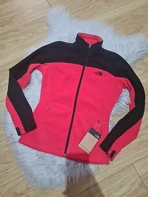 Buy The North Face Red And Black Womens Fleece Jacket Size S Brand New • 39.90£