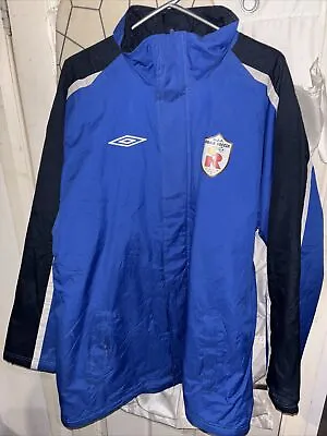 Buy UMBRO/roma Blue Padded Jacket Size L • 0.99£