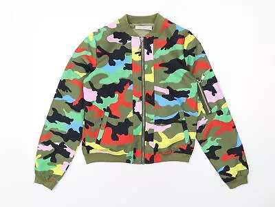 Buy Emma & Ashley Womens Multicoloured Camouflage Jacket Size S Zip • 9£