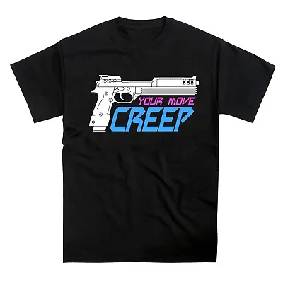 Buy Your Move Creep Robo Cop Gun Mech 80s Movie Inspired T-Shirt • 12.95£