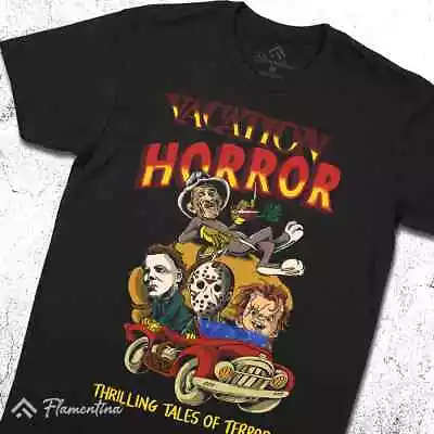 Buy Horror Vacation Comics T-Shirt Horror Freddy Jason Chucky Mayers Funny Gift P955 • 12.49£