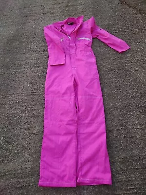 Buy Dickies Ladies Or Mens Or Kids Pink Colour Boiler Suit Or Overalls. • 50£