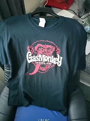 Buy Gas Monkey Garage Dallas Texas T-Shirt XXL Used But In Great Condition • 20£