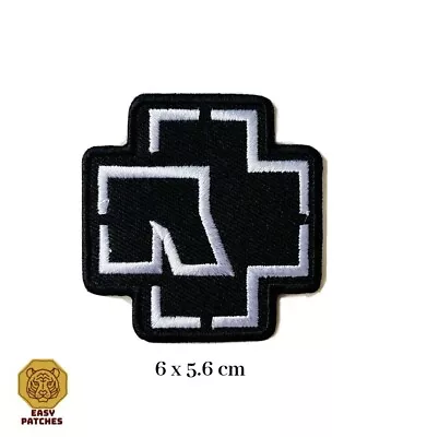Buy RAMMSTEIN WHITE Embroidered Iron On Sew On Patch Heavy Rock Band • 4.99£