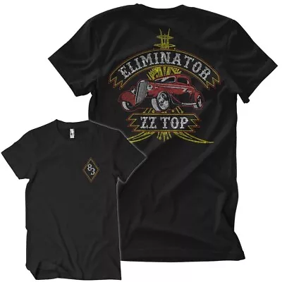 Buy Officially Licensed ZZ Top Pinstripe Eliminator 83 Men's T-Shirt S-5XL Sizes • 21.99£