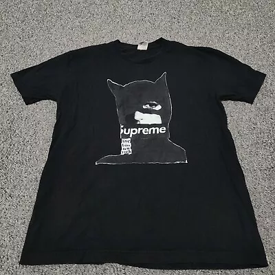 Buy Supreme Catwoman T Shirt Black • 150£