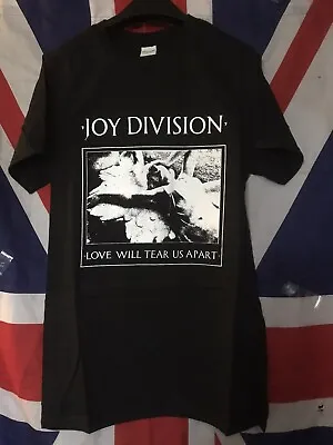 Buy Joy Division Tshirt Love Will Tear Us Apart Punk New Wave Post Punk Sm-xl Sizes • 15£