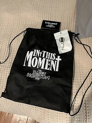 Buy IN THIS MOMENT - DARK HORIZON VIP MERCH  🖤String Backpack Charger Thumb Drive✨ • 28.45£