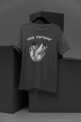 Buy Live Forever 1990s Urban Footwear Cool Oasis Premium Unisex Crewneck T-shirt • 21.99£