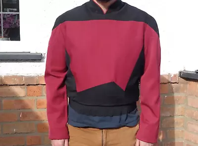 Buy Star Trek Uniform Tunic Small Kirk Com Play • 60£