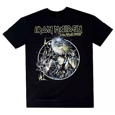 Buy Iron Maiden Live After Death Shirt S-XXL Official Band T-shirt • 21.73£