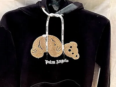 Buy Palm Angels Hoodie Decapitated Bear Small Black • 250£