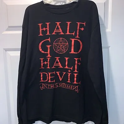Buy RARE IN THIS MOMENT Half God Half Devil Band Shirt 3XL Skateboard Streetwear • 86.86£