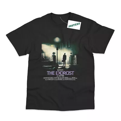 Buy Retro Movie Poster Inspired By The Exorcist Direct To Garment Printed T-Shirt • 13.25£