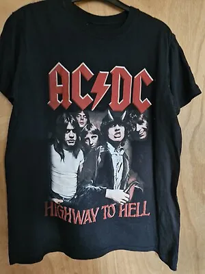 Buy AC/DC T Shirt Mens M Unisex Highway To Hell • 9£