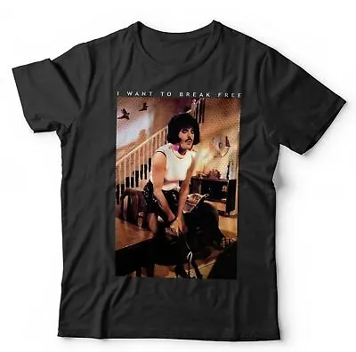 Buy I Want To Break Free Freddie Mercury Photo Tshirt Unisex - Rock, Legend,Gift • 13.99£