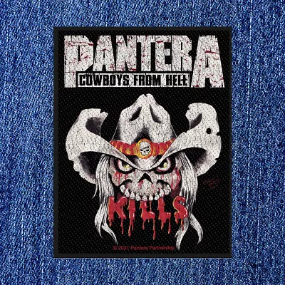 Buy Pantera - Cowboys From Hell - Kill (new) Sew On Patch Official Band Merch • 4.75£