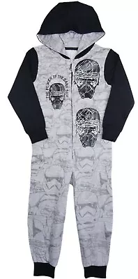 Buy Star Wars Stormtrooper Boys Sleepsuit Pyjamas All In One One Piece 4-14 Year • 9.99£