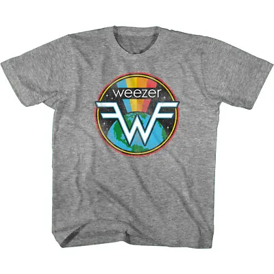 Buy Weezer Space Logo Kids T Shirt Pacific Daydream Album Rock Band Toddler Child • 19.29£
