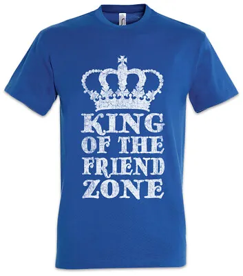 Buy King Of The Friend Zone T-Shirt End Zone Friendship Pays Off Fun Single Forever • 21.54£