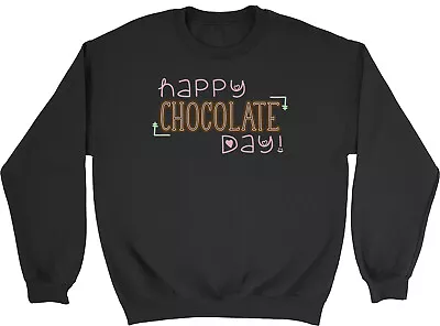 Buy Happy Chocolate Day Kids Childrens Jumper Sweatshirt Boys Girls • 12.99£