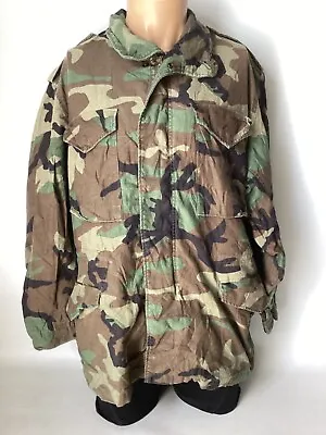 Buy US ARMY Coat Cold Weather M-65 BDU Field Camouflage Pattern Medium Regular (92) • 70£