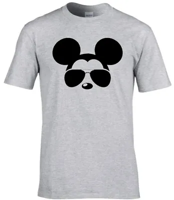Buy Mickey Mouse Wearing Sunglasses Premium Cotton Ring-spun T-shirt • 14.99£