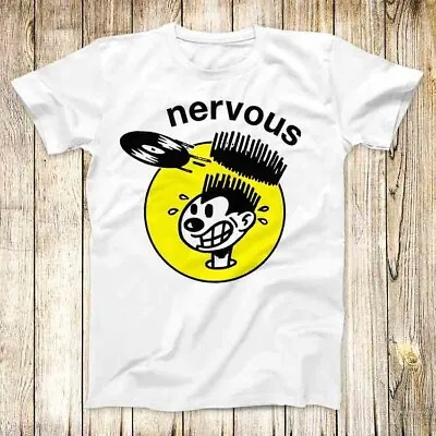 Buy Nervous Records Music Vinyl LP Band T Shirt Meme Men Women Unisex Top Tee 3645 • 6.35£