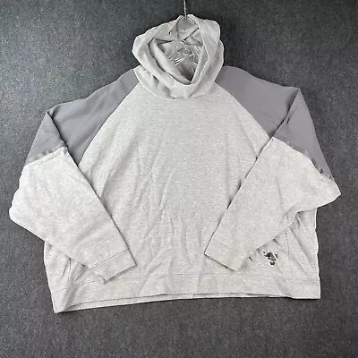 Buy Under Armour X Project Rock Doubleknit OS Hoodie Loose Fit Gray Size Small EUC • 18.99£