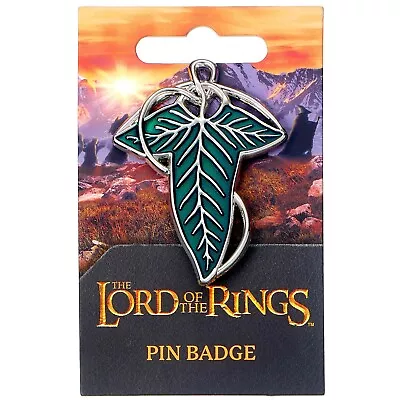 Buy The Lord Of The Rings The Leaf Of Lorien Pin Badge • 7.99£