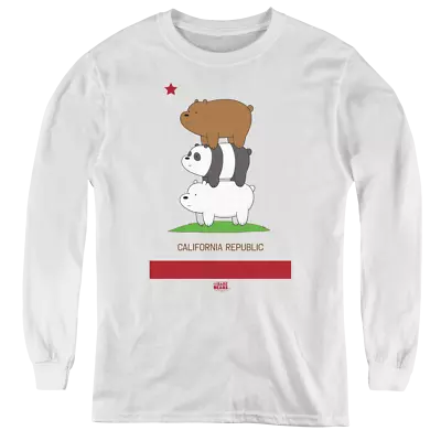 Buy We Bare Bears Cali Stack - Youth Long Sleeve T-Shirt • 23.62£
