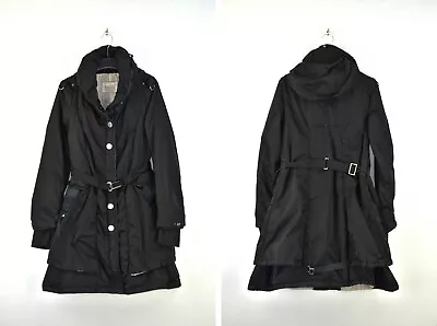 Buy Marithe Francois Girbaud Vintage Women’s Insulated Grunge Trench Coat Size US 8 • 161.03£