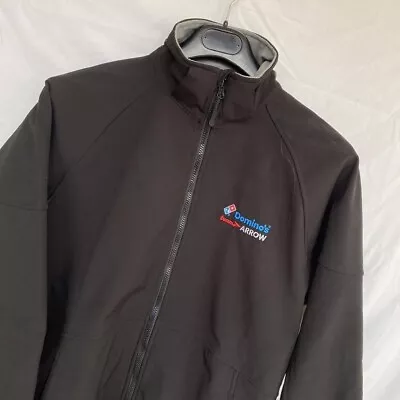 Buy Dominoes Team Arrow Black Coat Pullover Shell Jacket Purchased In Australia • 10£