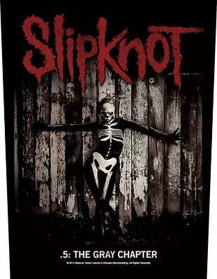 Buy Slipknot - The Gray Chapter Backpatch Rückenaufnäher - Official Merch • 12.87£